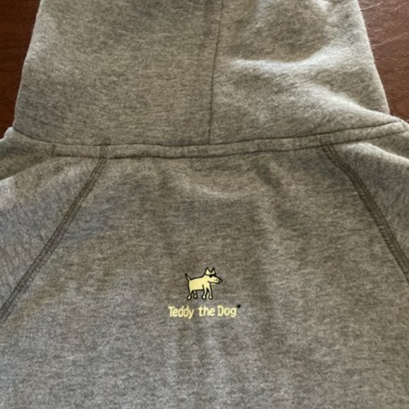 Teddy The Dog Hooded Sweatshirt. - Picture 6 of 9